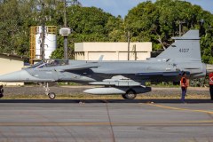 SAAB F39E GRIPEN 4107 - FORÇA AÉREA BRASILEIRA (CRUZEX 2024)