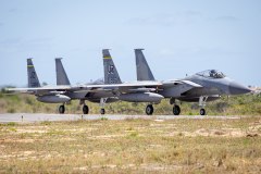 MCDONNEL DOUGLAS F-15C EAGLE S/N 85-0102 E 83-024 - 159TH AIR NATIONAL GUARD (CRUZEX 2024)