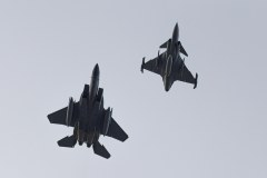 F-15C EAGLE E F-39 GRIPEN (CRUZEX 2024)