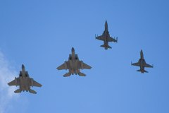 DUPLA DE F-15C E F-5 TIGER II (CRUZEX 2024)